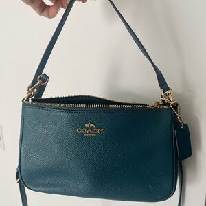 Coach Dark Teal Crossbody Bag